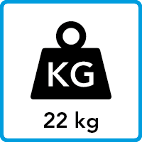Gewicht - 22 kg