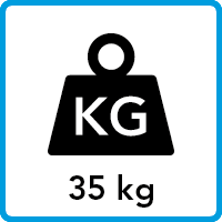 Gewicht - 35 kg
