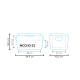 Koelbox compressor MCCHD-33 DC