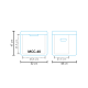 Koelbox compressor MCC-40 DC
