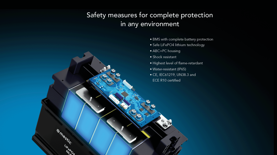 Lithium accu MLBS-100 LN5 smart