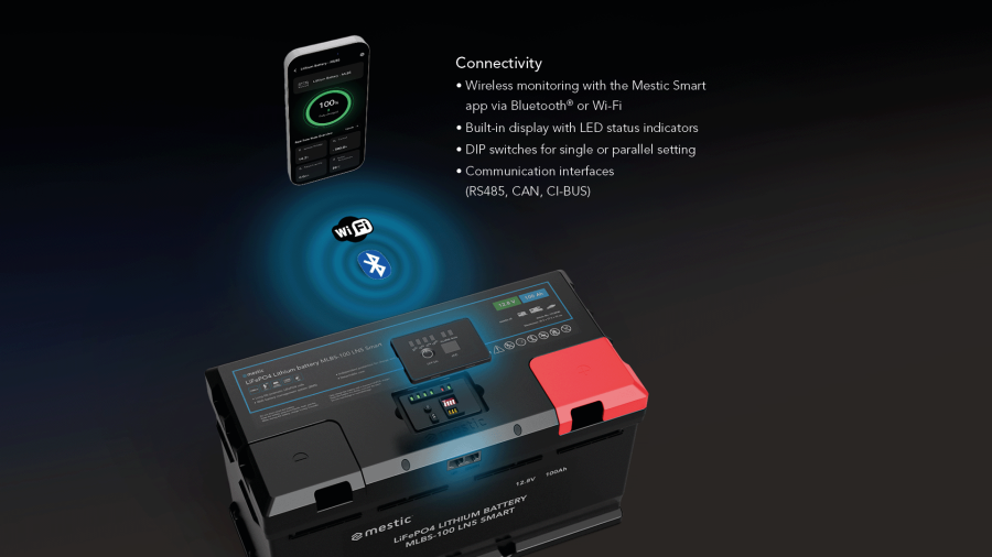 Lithium accu MLBS-100 LN5 smart