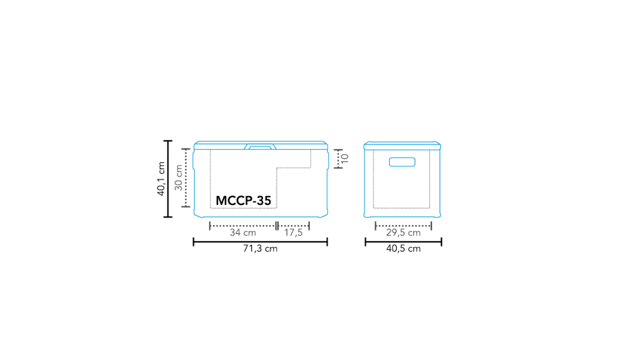 Koelbox compressor MCCP-35 AC/DC