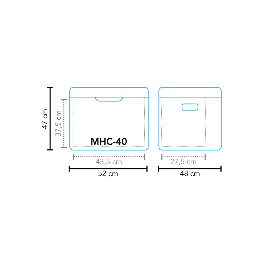 Koelbox hybride MHC-40 AC/DC