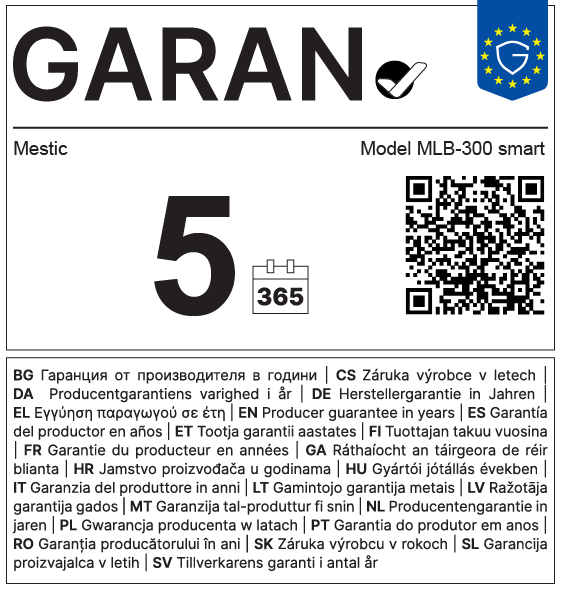 Lithium accu MLB-300 smart